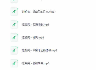 05发烧HIFI男声音乐-不改音响提升数倍音质
