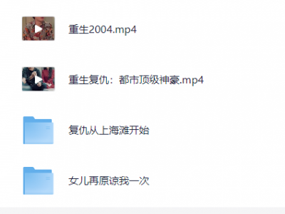 短剧类型-世纪重生