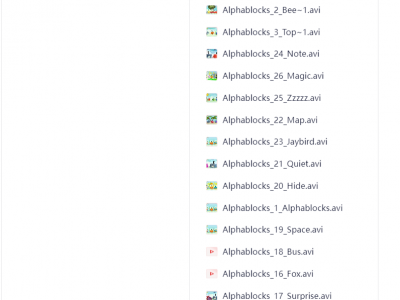 字母积木动画片 Alphablocks第1-4季动画视频
