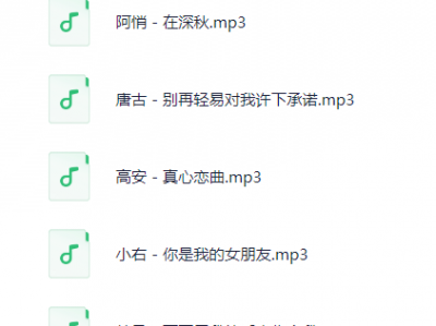 07网络情歌歌曲-不改音响提升数倍音质