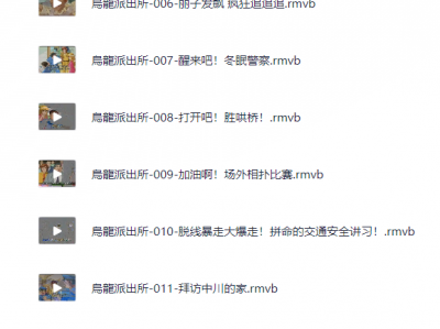 1996.乌龙派出所.341集全+剧场版+特别篇+漫画(1)