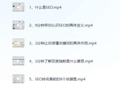 20分钟SEO速成课
